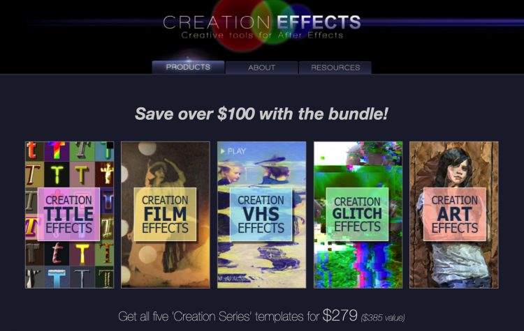 Creation Effects Bundle
