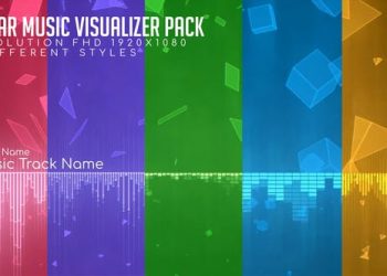Linear Music Visualizer Pack