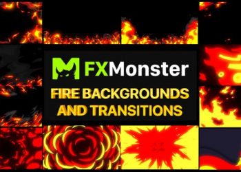 Fire Backgrounds And Transitions