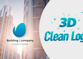3D Clean Logo