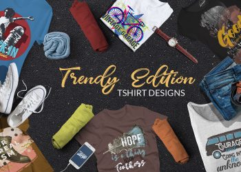 Trendy Edition T-Shirt Designs Bundle