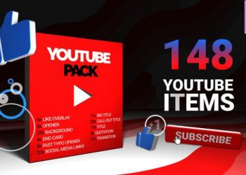Youtube Pack – MOGRT for Premiere