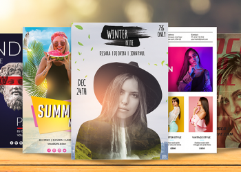 How To Design Flyer Templates In Photoshop | In-Depth Tutorial v2