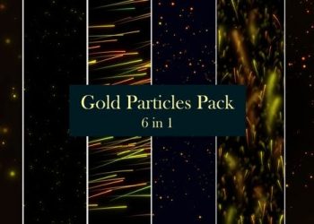 Gold Particles Pack – 6 in 1