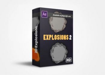 2D Explosion Pack - After Effects