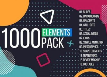 1000 Elements. Graphics Tool Pack