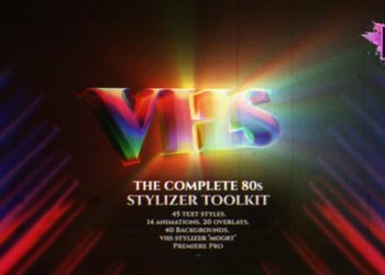 The Complete 80s Title Toolkit For Premiere Pro MOGR