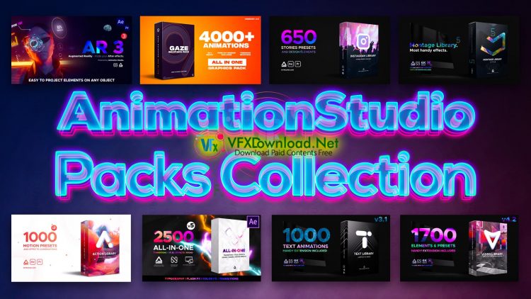 AnimationStudio Packs Collection 2021
