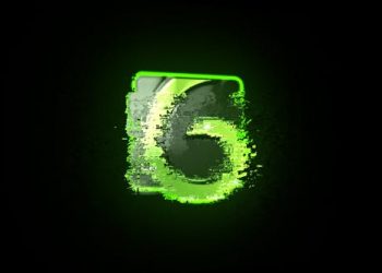 Fast Grunge Glitch Logo Reveal