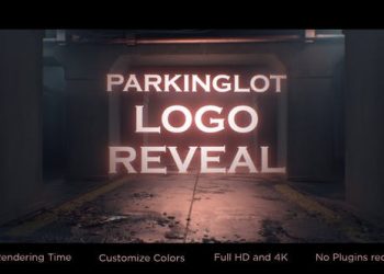 Parking-lot Logo Reveal