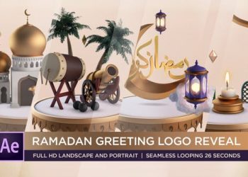 Ramadan Greeting Logo Reveal
