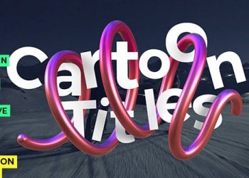 Winding Line – Cartoon Titles