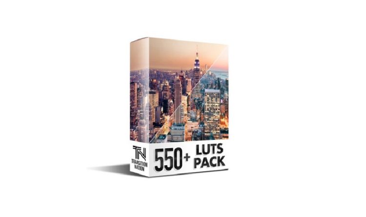 550+ LUTs – Cinematic Pack