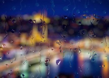 Raindrops on Window
