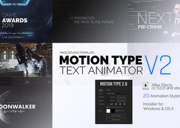 Motion Type 2 - Text Animator V2