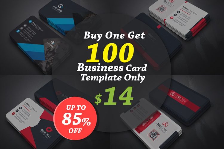 100 Business Cards Bundle