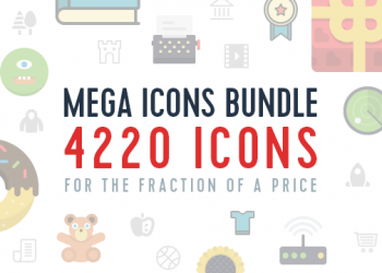InkyDeals - Mega Icons Bundle with 4200+ Items