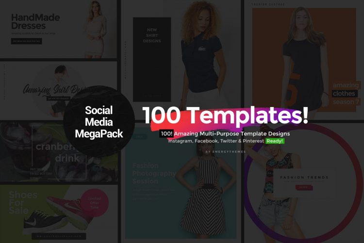 Aibe – 100 Social Media Banners