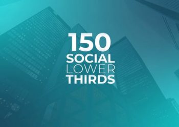150 Social Media Lower Thirds