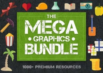 InkyDeals – The Mega Graphics Bundle with 1000+ Premium Resources