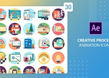 Creative Process Animation Icons | After Effects 27541664