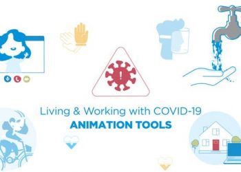 Living & Working with COVID-19 – Animated graphic