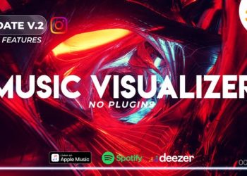 Music Visualizer Spectrum V2