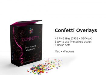 48+ Confetti Photo Overlays