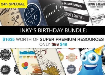 InkyDeals – Inkys Birthday Bundle with $1635 worth of Super Premium Resources
