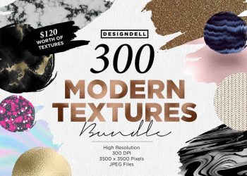 300 Modern Textures Bundle