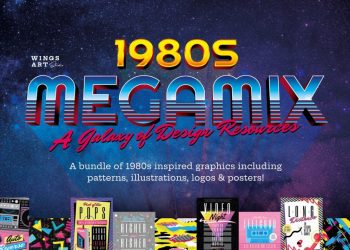 CreativeMarket The Complete 1980s MegaMix Bundle! 1825472