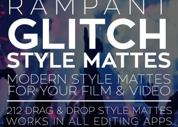 Glitch Style Mattes 4K