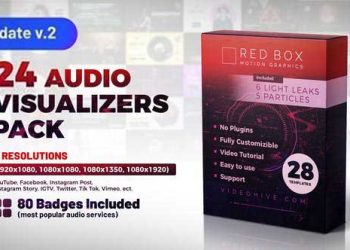 Audio Visualizers Pack V2