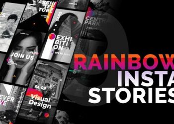 Rainbow Instagram Stories