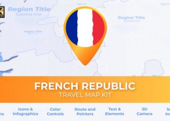 France Map – French Republic Travel Map