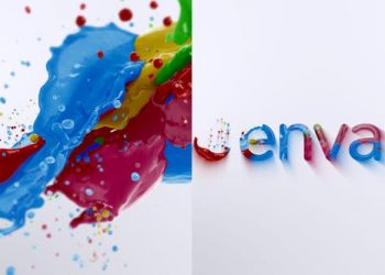 Liquid Paint Splash Logo 2