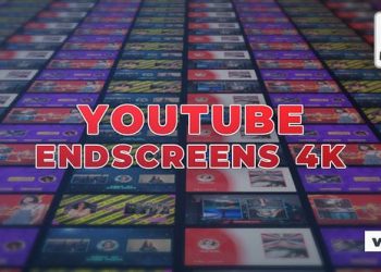 YouTube EndScreens 4K v.1 - MOGRT