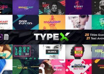 TypeX Titles Premiere Pro V1.1