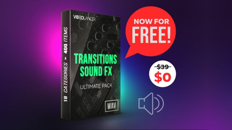 Videolancer 400 Sound FX for Transitions and Identity - Ultimate Pack