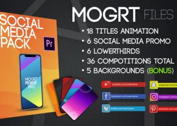 Social Media Pack MOGRT
