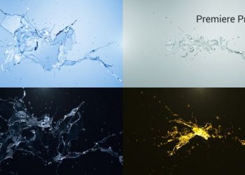 Water Splash Logo Reveal Premiere Pro