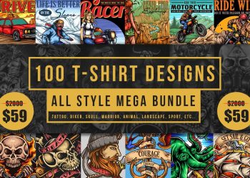 100 T-Shirt Designs