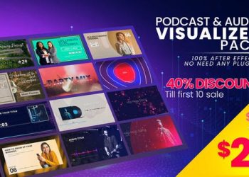 Podcast & Audio Visualizer Pack