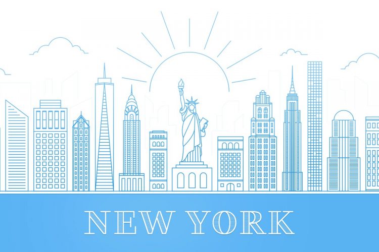 CreativeMarket New York City – Skyline