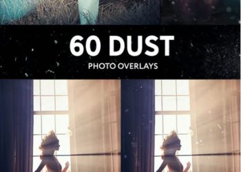 Graphicriver 60 Floating Dust Photo Overlays