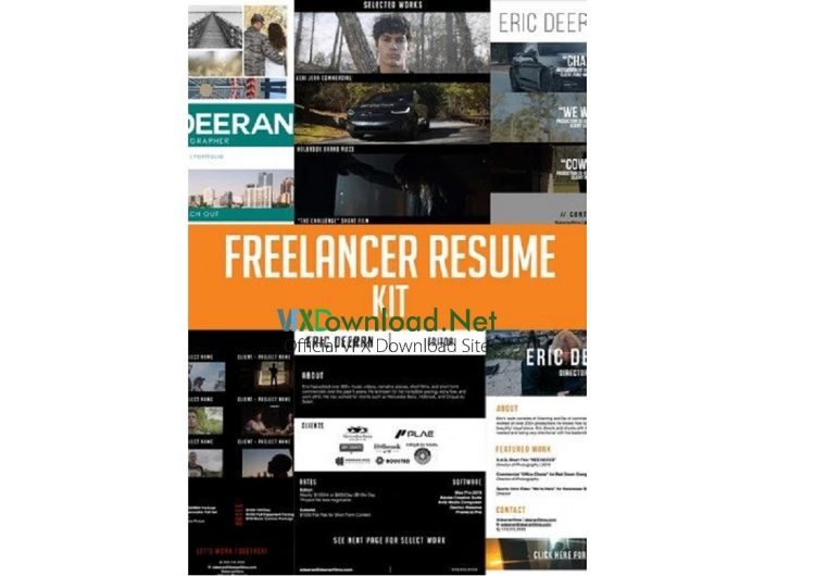 Master Filmmaker - Freelancer's Resume Kit