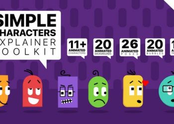 Simple Characters Explainer Toolkit | Essential Graphics