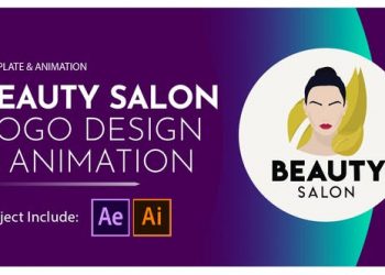 Beauty Salon Logo Design and Animation