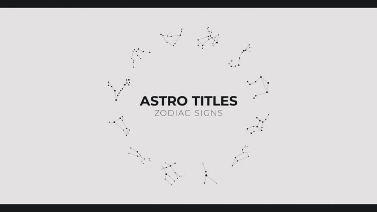 Astro Titles Pack for After Effects
