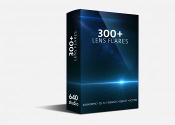 300+ Action Sci-fi Cinematic Anamorphic Lens Flares